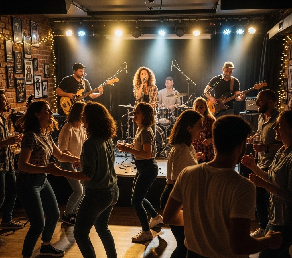 Live music & casual dancing